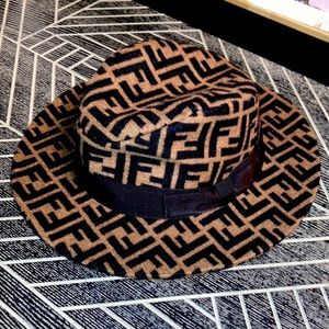 Fendi Zucca brim hat